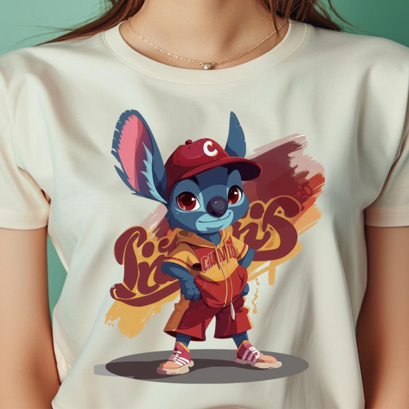 Stitch Vs Cleveland Indians Stitch Fastball Flurry PNG, Stitch PNG, Cleveland Indians Digital Png Files.jpg