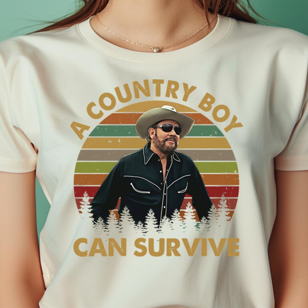 A Country Boy Can Survive Vintage PNG, Hank Williams PNG.jpg
