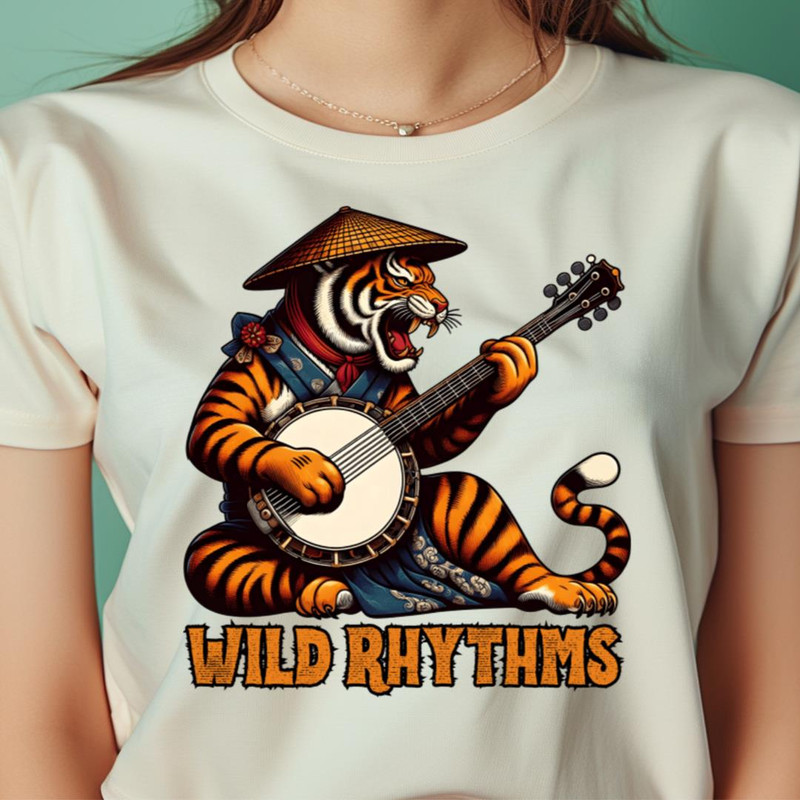 Banjo Tiger Bluegrass Beauty PNG, Bluegrass PNG.jpg