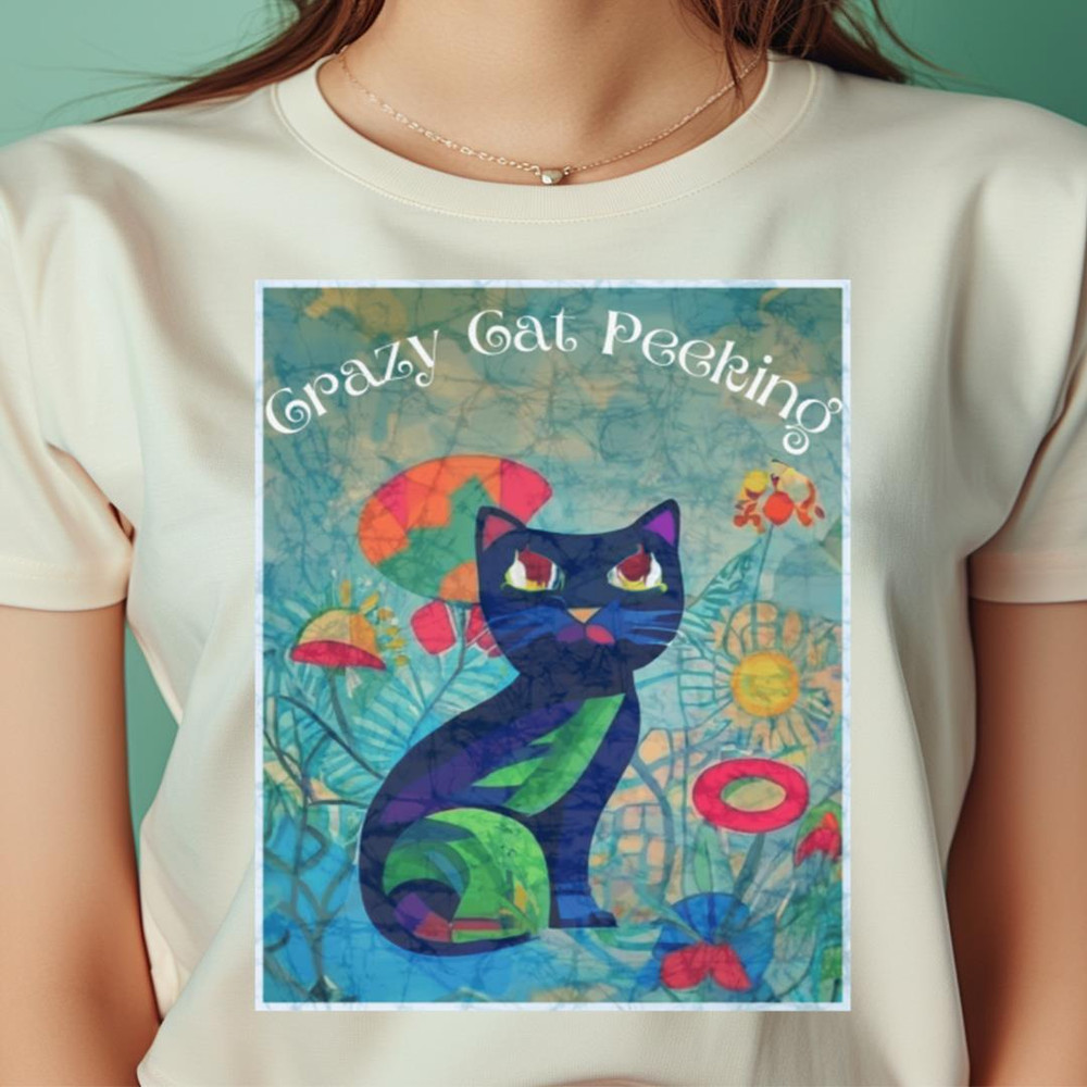 Grateful Dead Fans China Cat Crazy Cat Peeking PNG, Bluegrass PNG.jpg