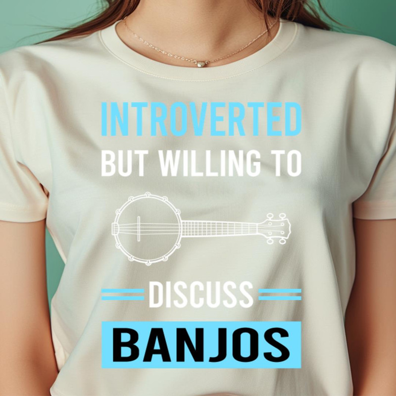 Introverted Banjo Banjoist PNG, Bluegrass PNG.jpg