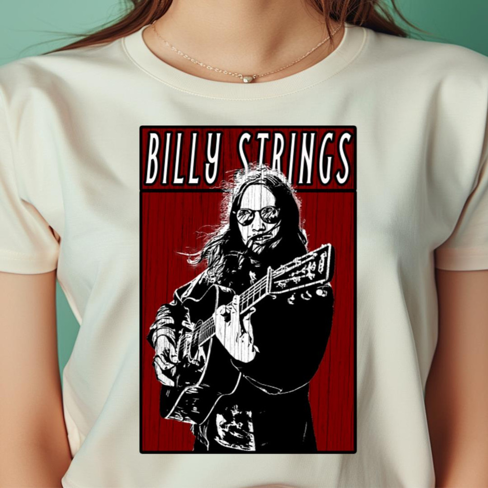 Vintage Billy Strings Rustic Reflections PNG, Bluegrass PNG.jpg