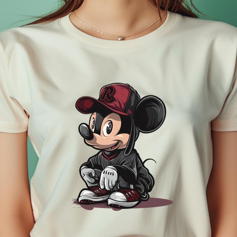 Mickey Mouse Vs Diamondbacks Comedy Clash PNG, Mickey Mouse PNG, Diamondbacks Digital Png Files.jpg