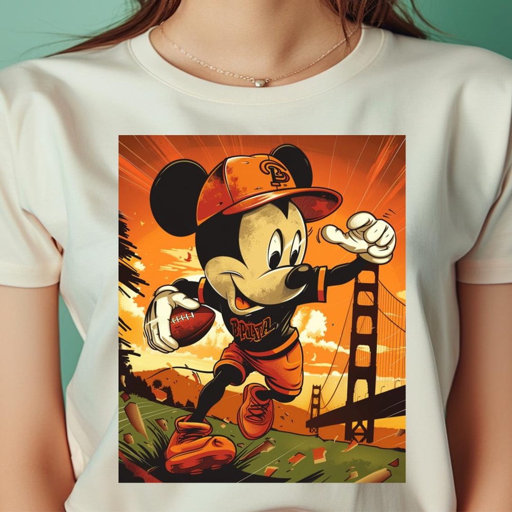 Mickey Mouse Vs Diamondbacks Runner Rivalry PNG, Mickey Mouse PNG, Diamondbacks Digital Png Files.jpg