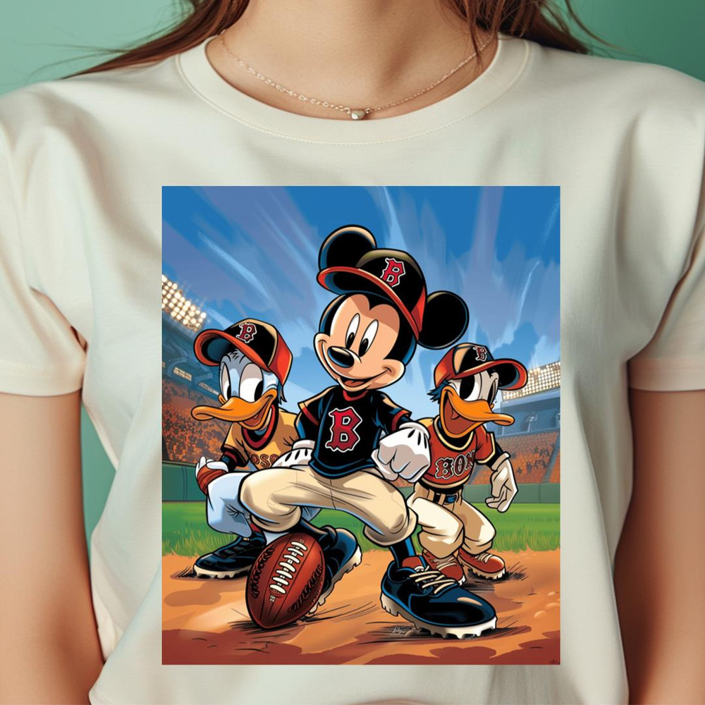 Mickey Mouse Vs Boston Red Sox Animation Athletics Antics PNG, Mickey Mouse PNG, Boston Red Sox Digital Png Files.jpg
