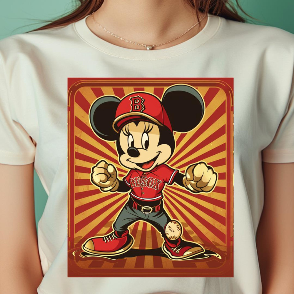 Mickey Mouse Vs Boston Red Sox Disney Pitching Dreams PNG, Mickey Mouse PNG, Boston Red Sox Digital Png Files.jpg