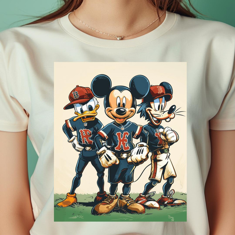 Mickey Mouse Vs Boston Red Sox Magic Kingdom Matchup PNG, Mickey Mouse PNG, Boston Red Sox Digital Png Files.jpg