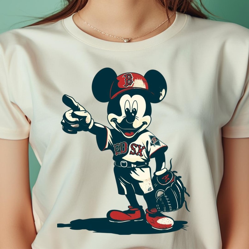 Mickey Mouse Vs Boston Red Sox Mickey Diamond Dash PNG, Mickey Mouse PNG, Boston Red Sox Digital Png Files.jpg