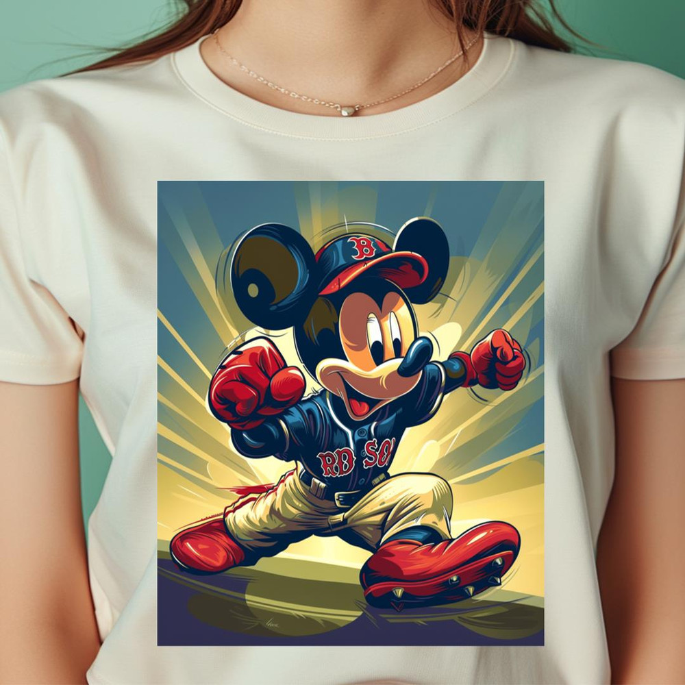 Mickey Mouse Vs Boston Red Sox Outfield Adventure Animation PNG, Mickey Mouse PNG, Boston Red Sox Digital Png Files.jpg