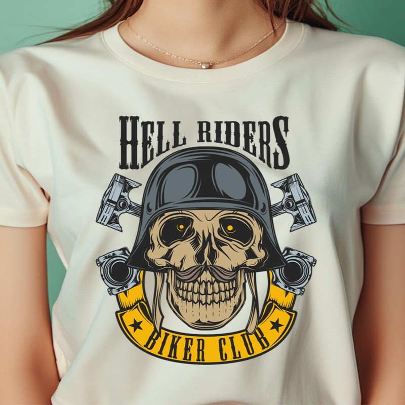 Hellriders Arise Damned PNG, Hell Riders PNG, Motorcycle Digital Png Files.jpg