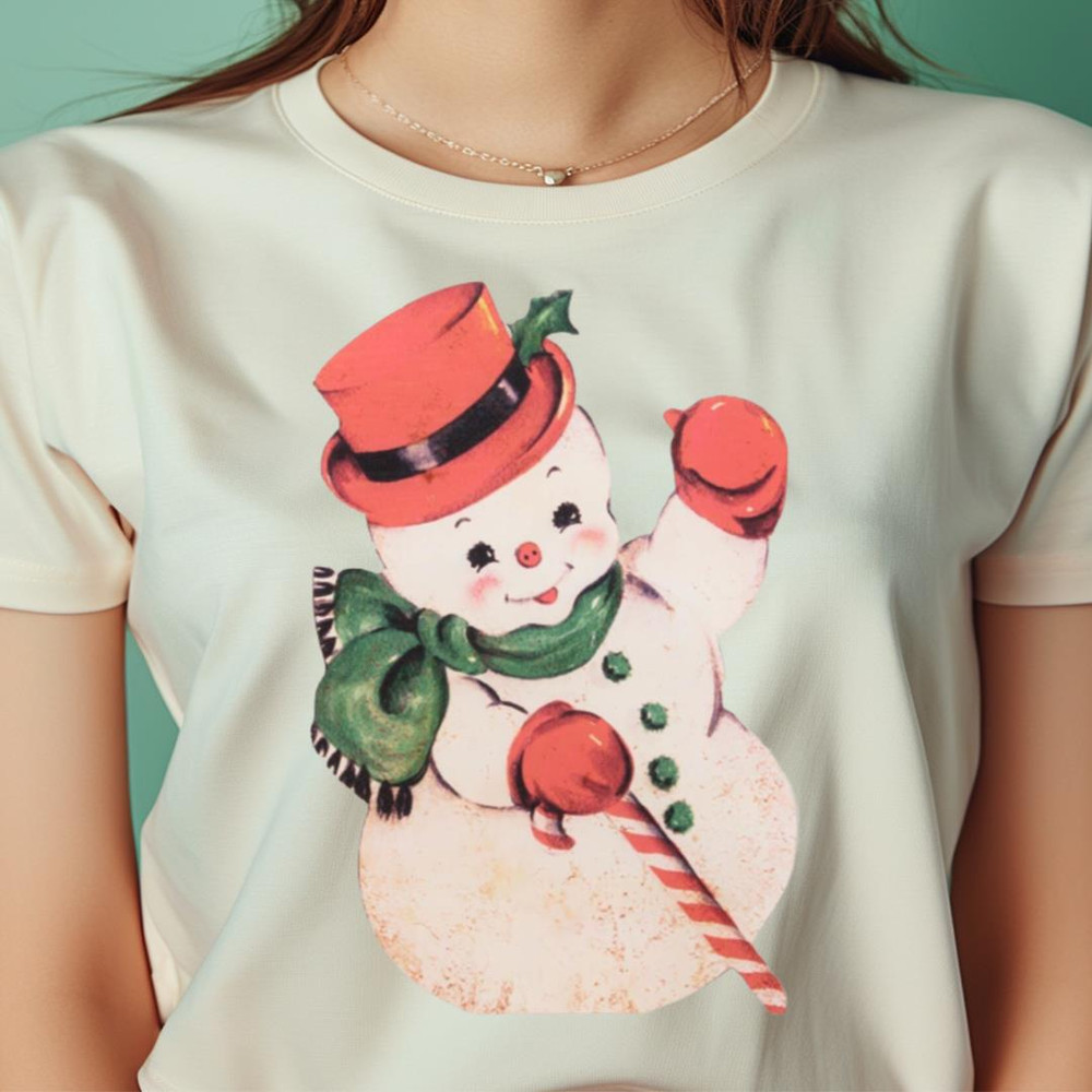 50'S Snowman Frosty Delight PNG, Frosty The Snowman PNG.jpg