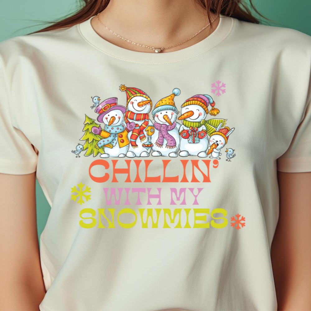 Snowmies Winter Holiday Spirit PNG, Frosty The Snowman PNG.jpg