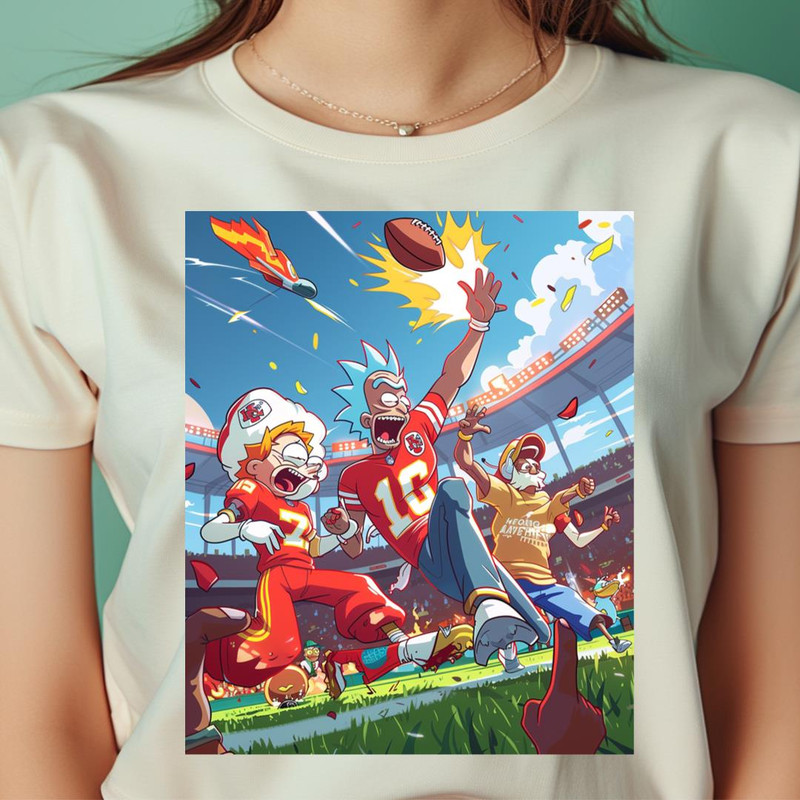 Rick And Morty Vs Chiefs Clash Continuum PNG, Rick and Morty PNG, Chiefs Digital Png Files.jpg