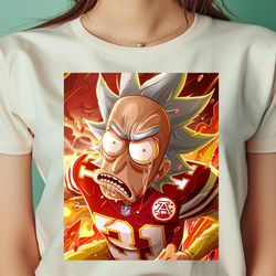 rick and morty vs chiefs epic encounter png, rick and morty png, chiefs digital png files