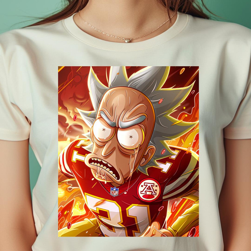 Rick And Morty Vs Chiefs Epic Encounter PNG, Rick and Morty PNG, Chiefs Digital Png Files.jpg