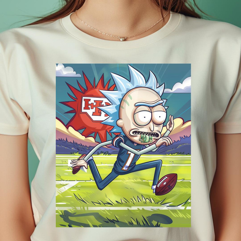 Rick And Morty Vs Chiefs Fleeb Fumble PNG, Rick and Morty PNG, Chiefs Digital Png Files.jpg