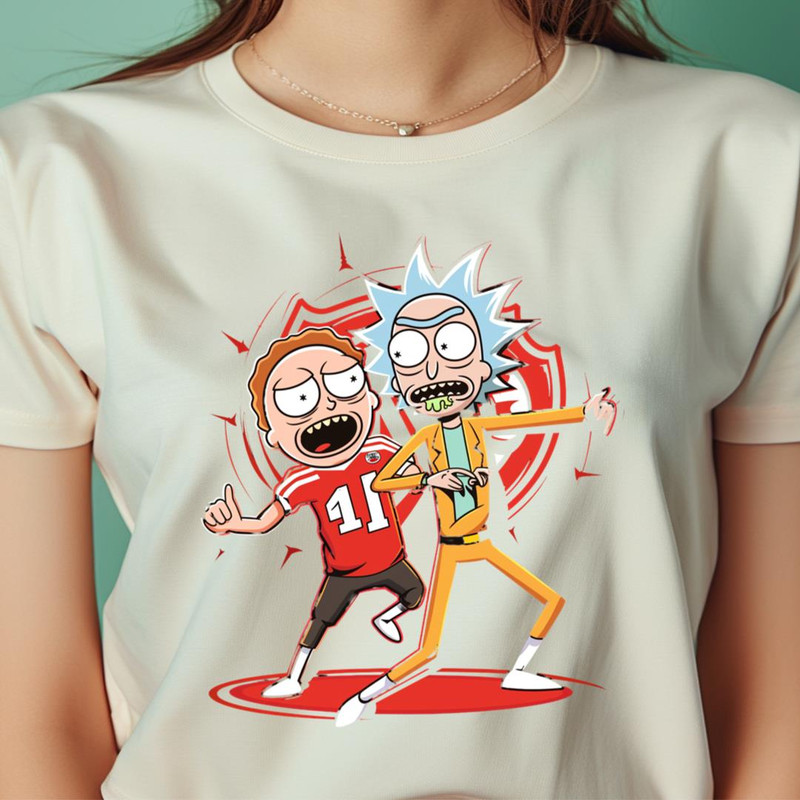 Rick And Morty Vs Chiefs Game Glipglops PNG, Rick and Morty PNG, Chiefs Digital Png Files.jpg