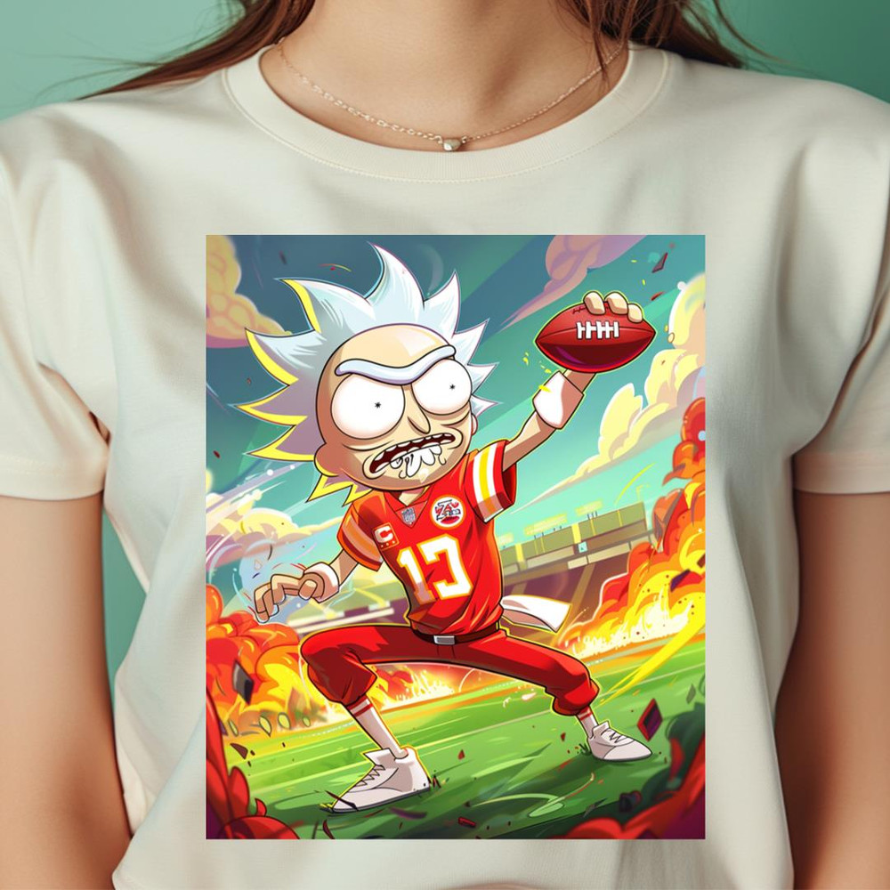 Rick And Morty Vs Chiefs Morty Moment PNG, Rick and Morty PNG, Chiefs Digital Png Files.jpg