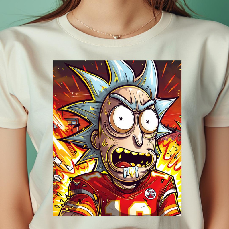 Rick And Morty Vs Chiefs Playbook Paradox PNG, Rick and Morty PNG, Chiefs Digital Png Files.jpg