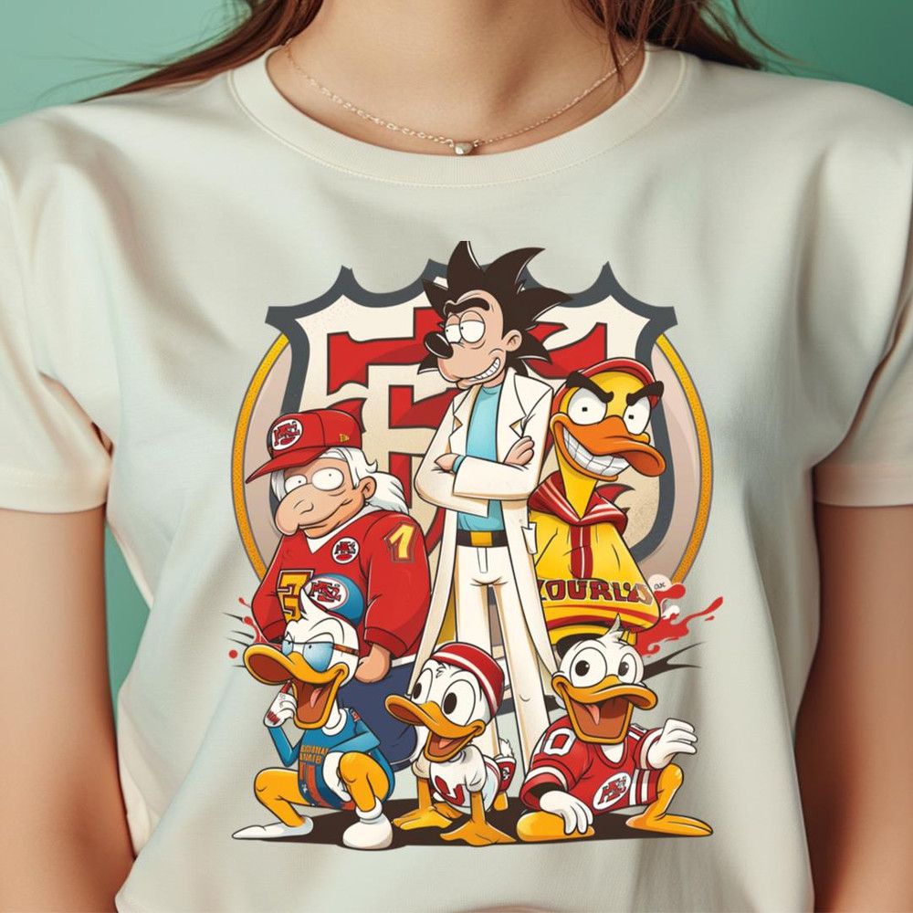 Rick And Morty Vs Chiefs Portal Playoffs PNG, Rick and Morty PNG, Chiefs Digital Png Files.jpg