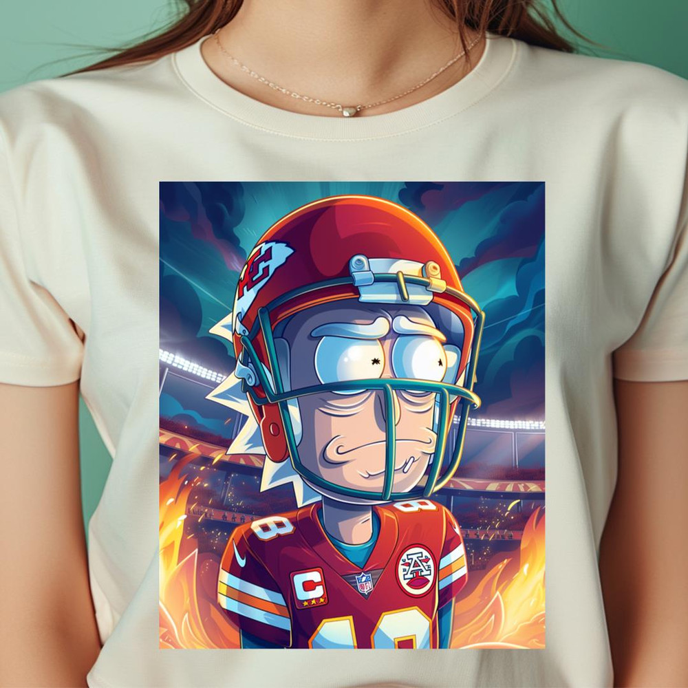 Rick And Morty Vs Chiefs Power Parasites PNG, Rick and Morty PNG, Chiefs Digital Png Files.jpg