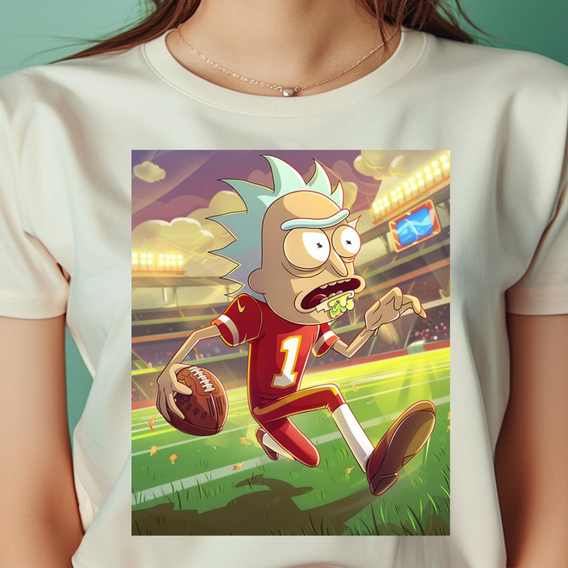 Rick And Morty Vs Chiefs Toxin Takedown PNG, Rick and Morty PNG, Chiefs Digital Png Files.jpg