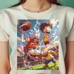 rick and morty vs chiefs universe underdogs png, rick and morty png, chiefs digital png files