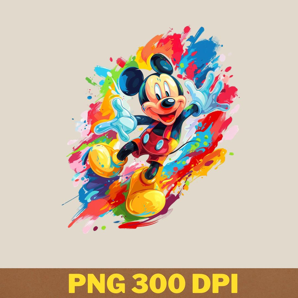 Mickey Mouse Collaboration PNG, Mickey Mouse PNG, Mickey Mouse Digital Png Files.jpg