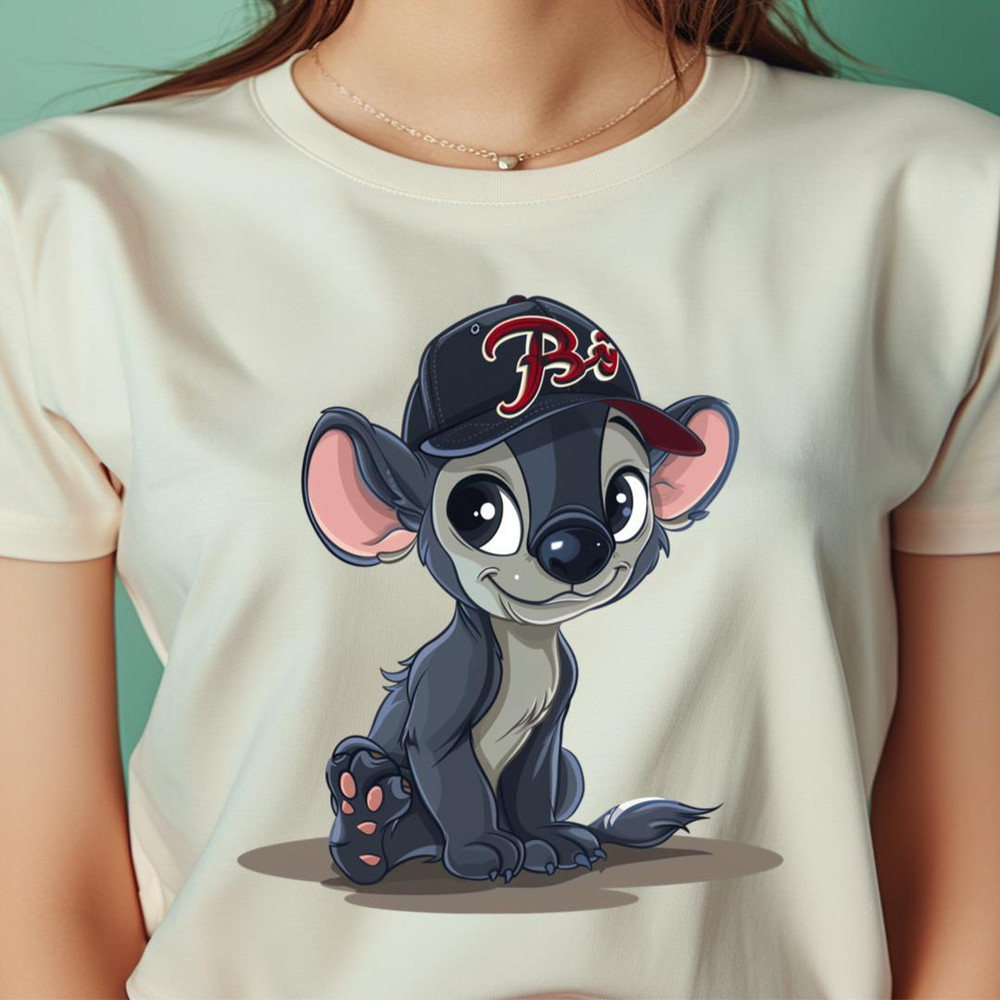 Stitch Vs Atlanta Braves Stitchs Homeplate Hustle PNG, Stitch PNG, Atlanta Braves Digital Png Files.jpg