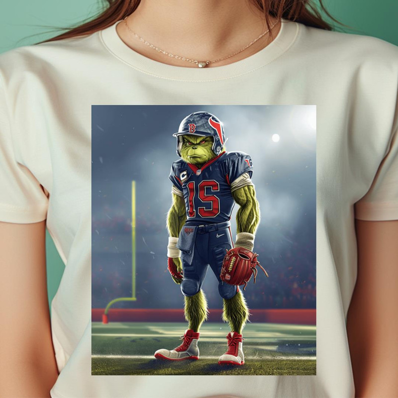 The Grinch Vs Boston Red Sox Green Guy Glory PNG, The Grinch PNG, Boston Red Sox Digital Png Files.jpg