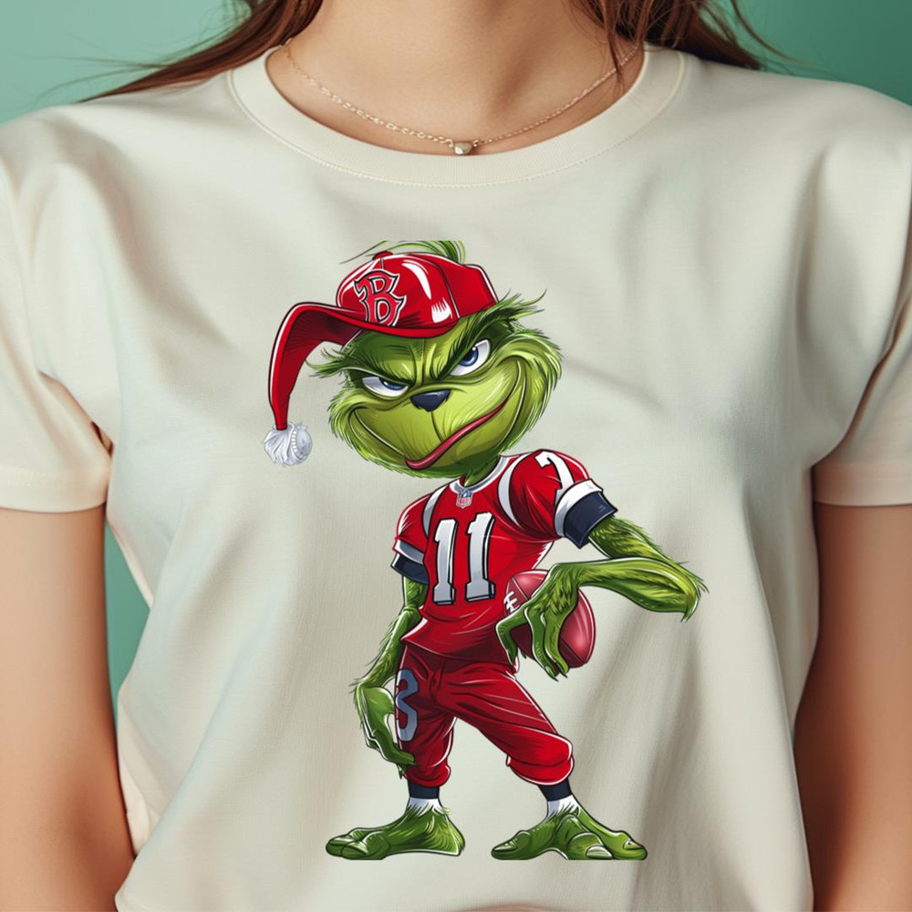 The Grinch Vs Boston Red Sox Whovian Slugger Show PNG, The Grinch PNG, Boston Red Sox Digital Png Files.jpg
