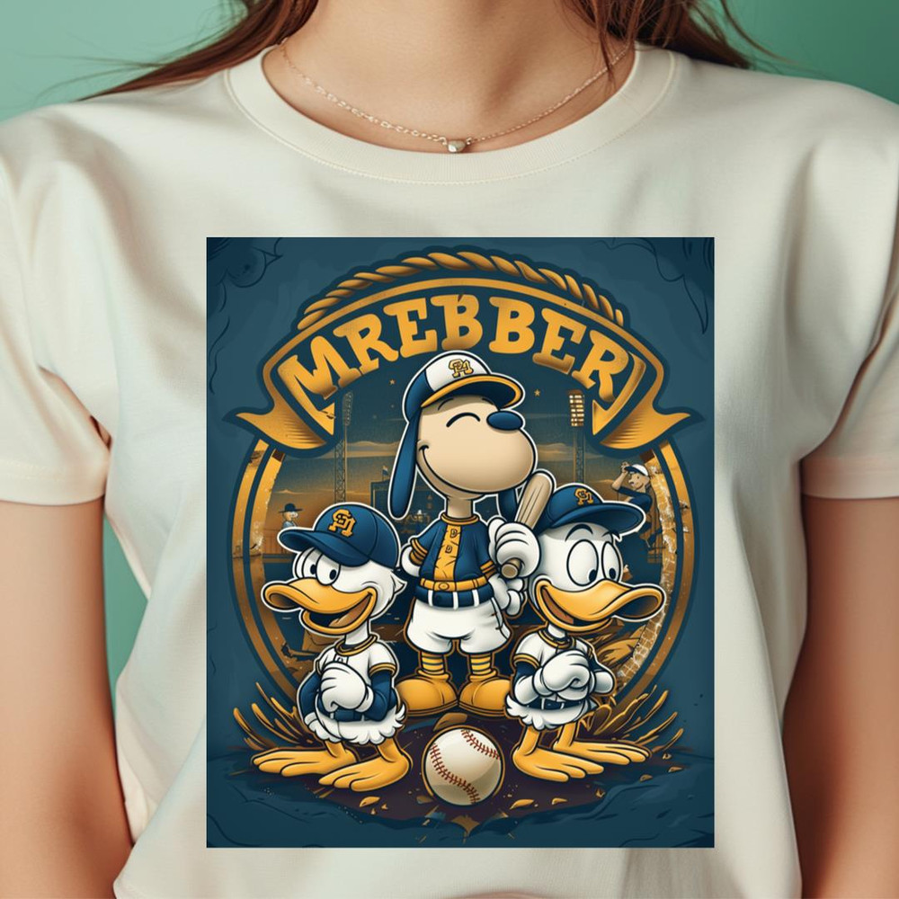 Snoopy Vs Milwaukee Brewers Brewers Chase Canine PNG, Snoopy PNG, Milwaukee Brewers Digital Png Files.jpg