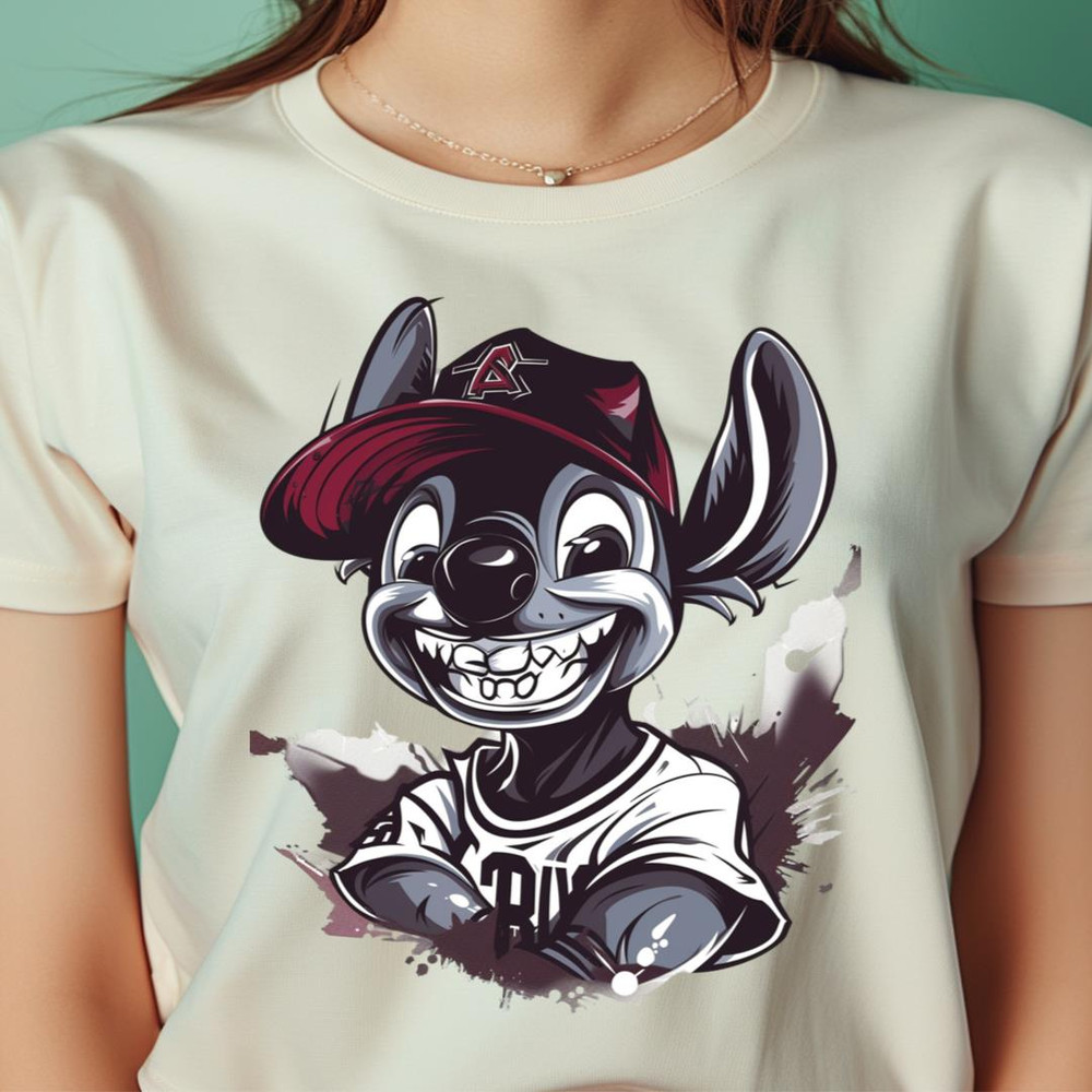Diamondbacks Distracted By Stitchs Cuteness PNG, Stitch PNG, Arizona Diamondbacks Digital Png Files.jpg