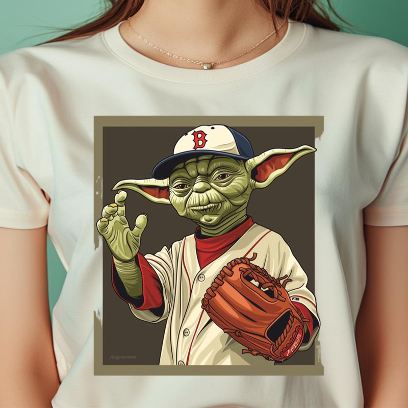 Yoda Vs Boston Red Sox Mindful Hitting Technique PNG, Yoda PNG, Boston Red Sox Digital Png Files.jpg