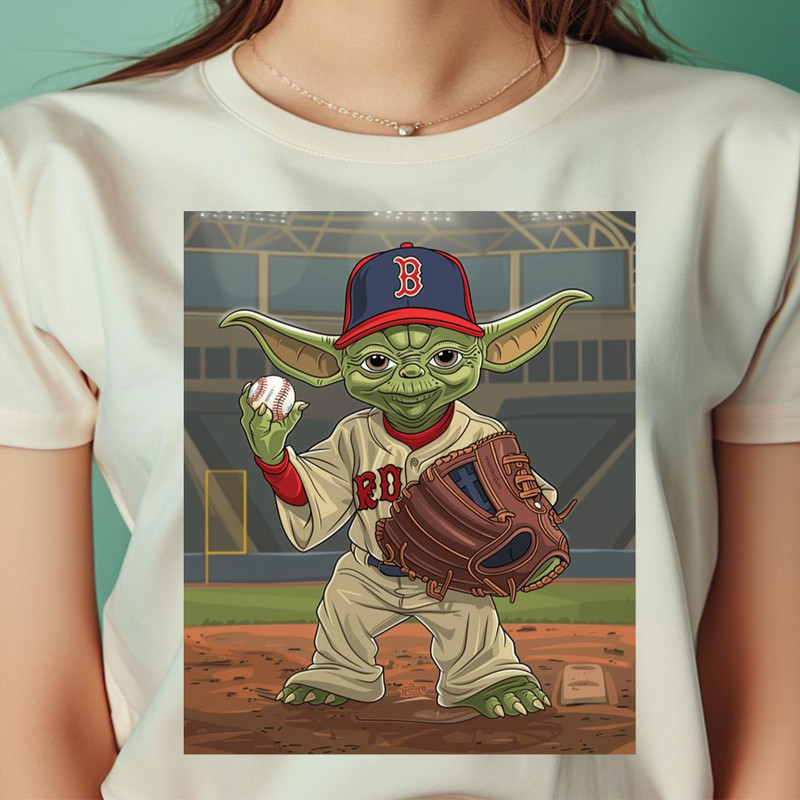 Yoda Vs Boston Red Sox Sage Slugger Showdown PNG, Yoda PNG, Boston Red Sox Digital Png Files.jpg
