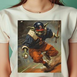 yoda vs boston red sox sage strategy session png, yoda png, boston red sox digital png files