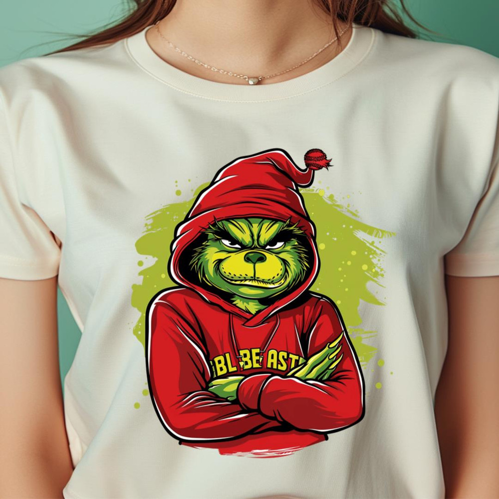 The Grinch Vs Milwaukee Brewers Cranky Christmas Clash PNG, The Grinch PNG, Milwaukee Brewers Digital Png Files.jpg