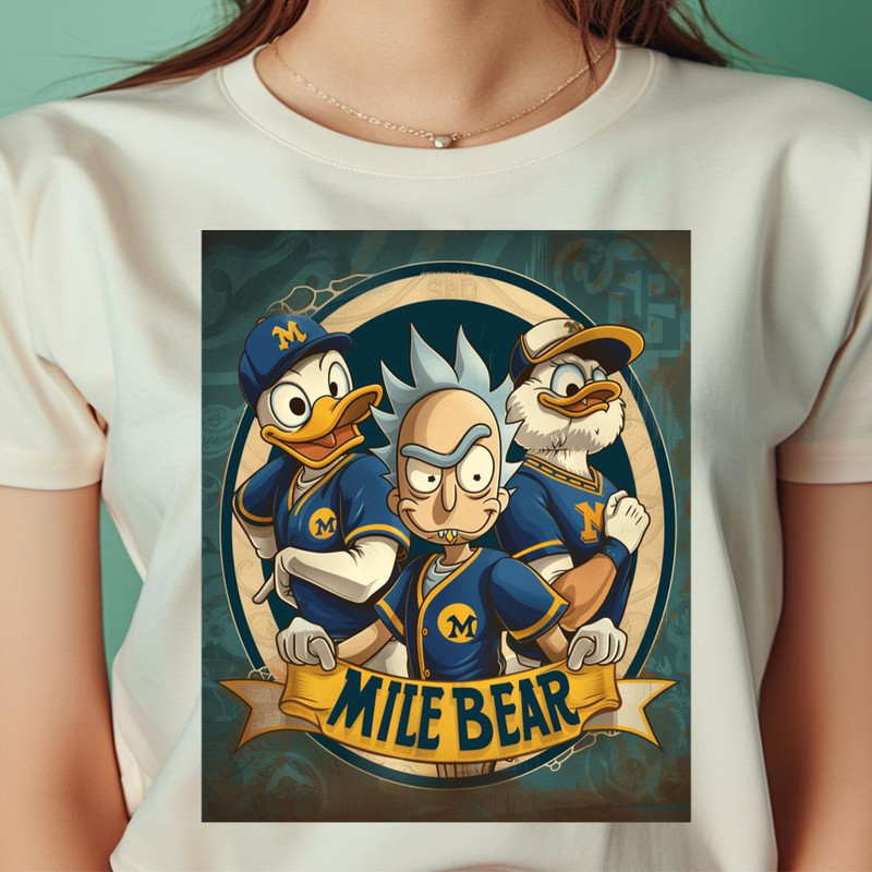 Rick Morty Vs Milwaukee Brewers Morty Multiverse Maneuvers PNG, Rick And Morty PNG, Milwaukee Brewers Digital Png Files.jpg