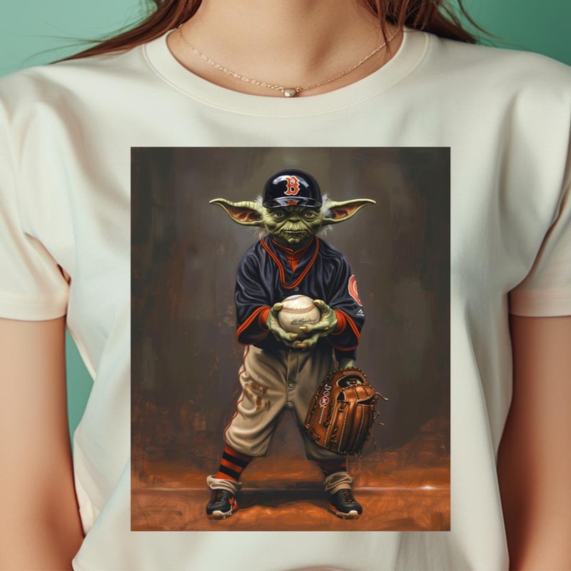 Boston Battles Legendary Yoda Force PNG, Yoda Vs Boston Red Sox logo PNG, Yoda Vs Boston Digital Png Files.jpg
