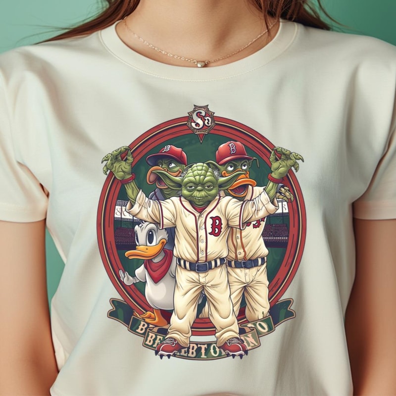 Boston Red Sox Home With Yoda PNG, Yoda Vs Boston Red Sox logo PNG, Yoda Vs Boston Digital Png Files.jpg