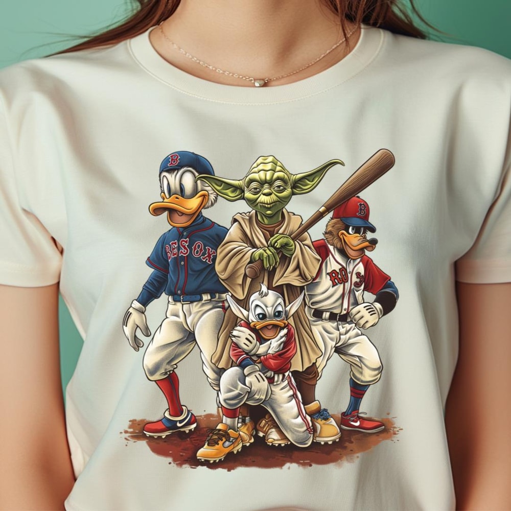 The Force Versus Red Sox PNG, Yoda Vs Boston Red Sox logo PNG, Yoda Vs Boston Digital Png Files.jpg