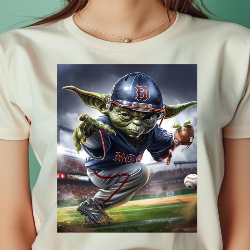 Yoda And Red Sox Icon Clash PNG, Yoda Vs Boston Red Sox logo PNG, Yoda Vs Boston Digital Png Files.jpg