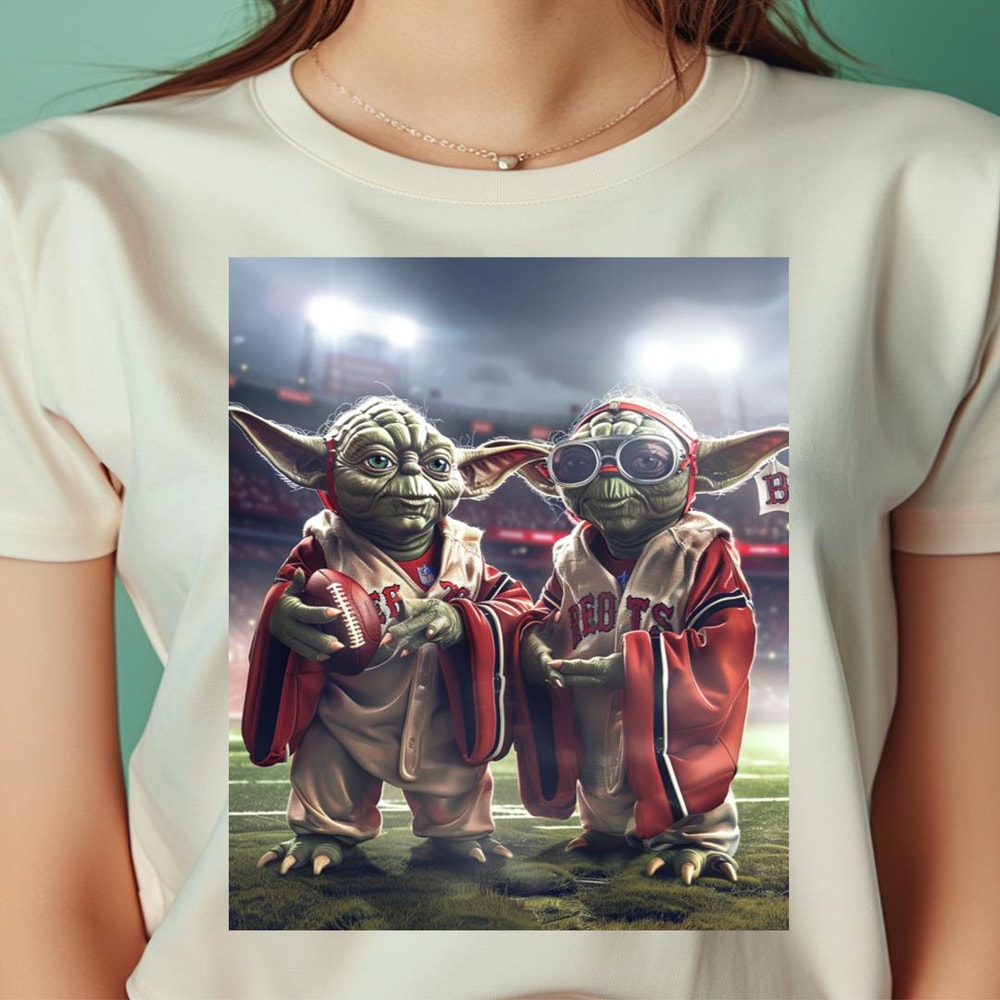 Yodas Return Red Sox Edition PNG, Yoda Vs Boston Red Sox logo PNG, Yoda Vs Boston Digital Png Files.jpg