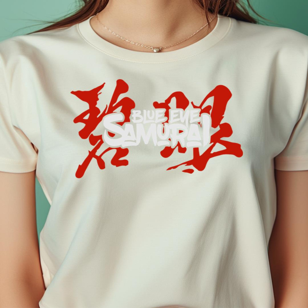 Blue Eye Samurai Sacred Samurai Warrior Journey PNG, Anime Samurai PNG.jpg