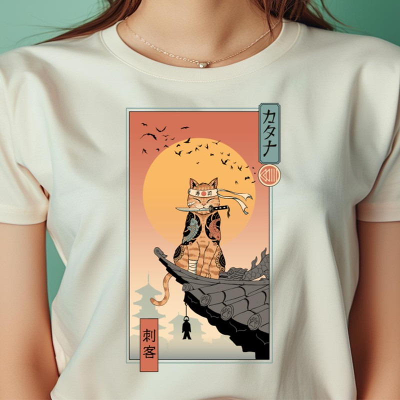 Catana Cat Returns Endless Heroic Samurai Stories PNG, Anime Samurai PNG.jpg