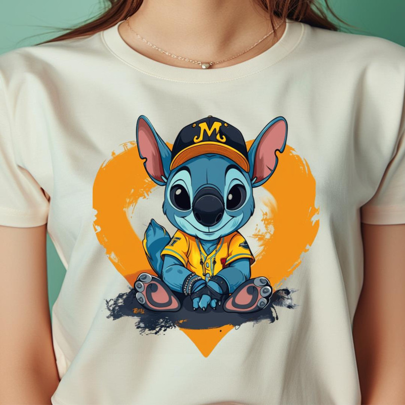 Marlins Logo Reimagined With Stitch PNG, Stitch Vs Miami Marlins logo PNG, Stitch Vs Miami Digital Png Files.jpg