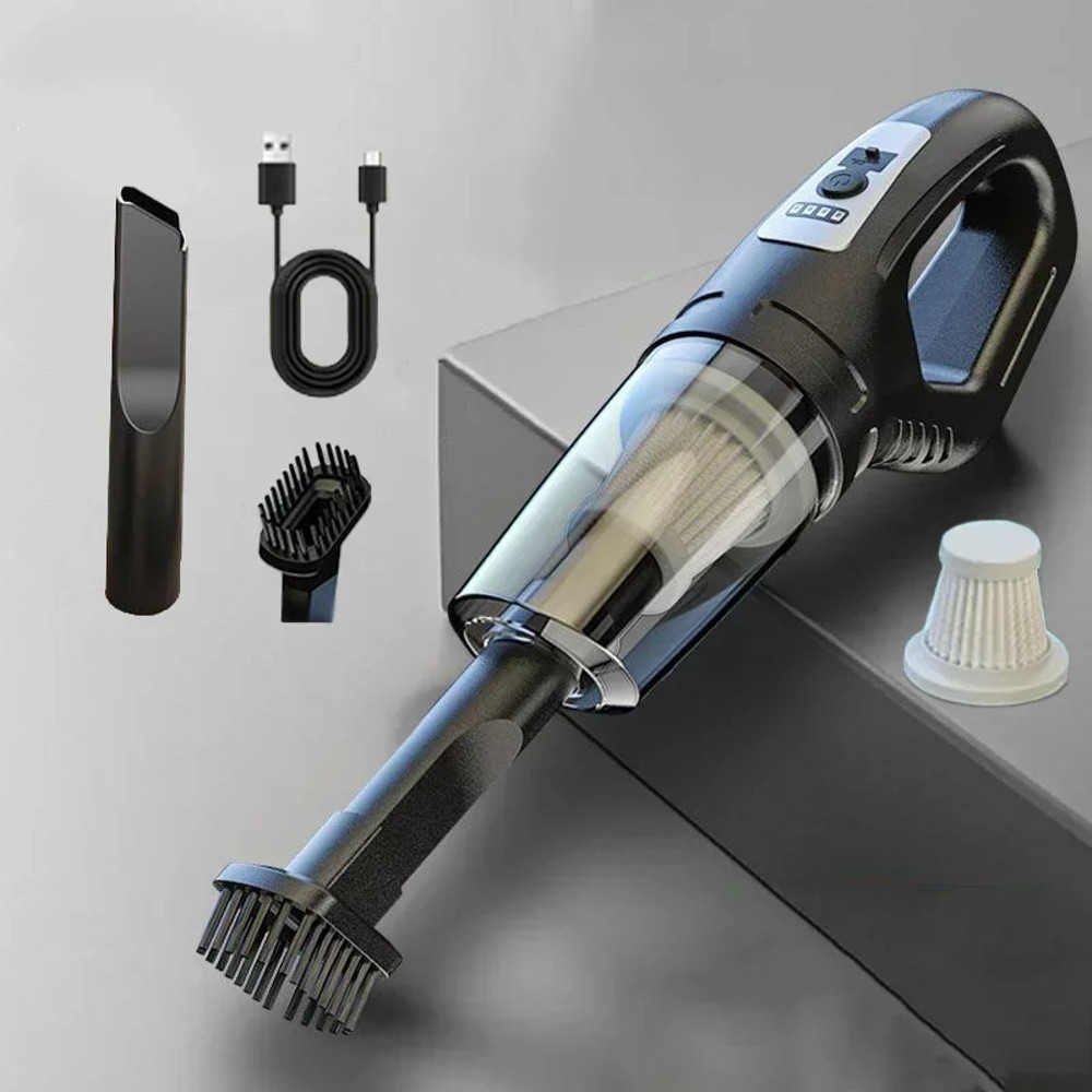 2 in 1 Wireless Vacuum Cleaner and Air Duster Rechargeable Handheld Vacuum for Cars, Homes, and Hard to Reach Spaces