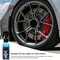 Black Wet Look Tire Shine Dressing Spray Glossy Wet Tire Look With UV Protection For Vinyl Plastic 4