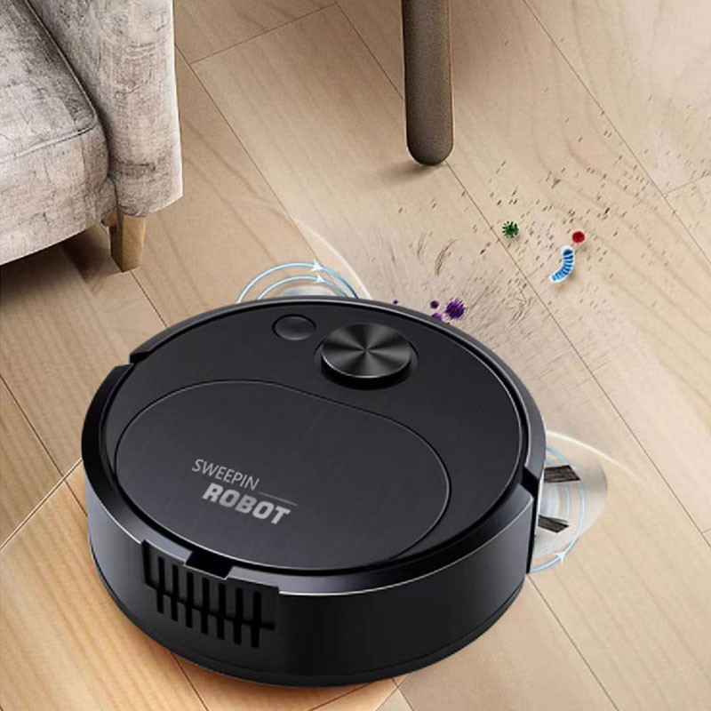 Smart Wireless Sweeping Robot Vacuum Cleaner  1500Pa Dragging 3in1 Mopping  Cleaning For Home  Offi 1