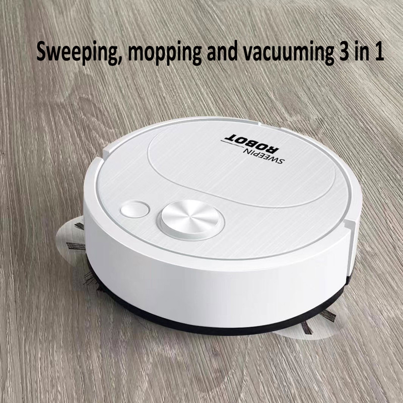 Smart Wireless Sweeping Robot Vacuum Cleaner  1500Pa Dragging 3in1 Mopping  Cleaning For Home  Offi 3